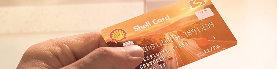 Shell card at ATM