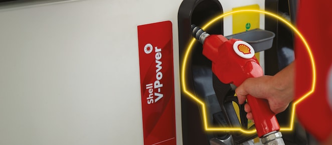 Shell ročka za točenje goriva