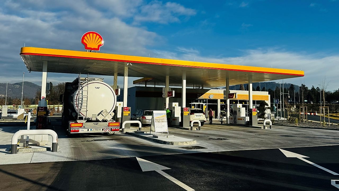 Shellov center mobilnosti v Žalcu