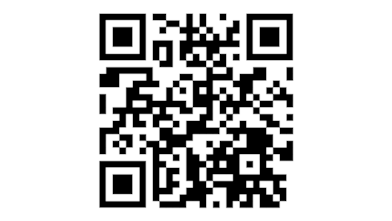 QR koda do pristajalne strani