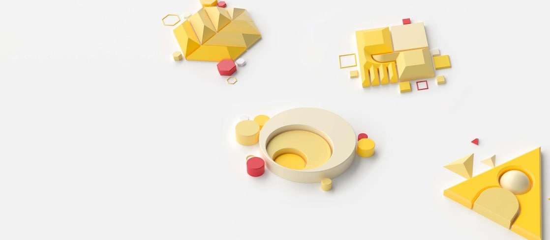 Graphic with all four main Powering progress pillar 3d graphs