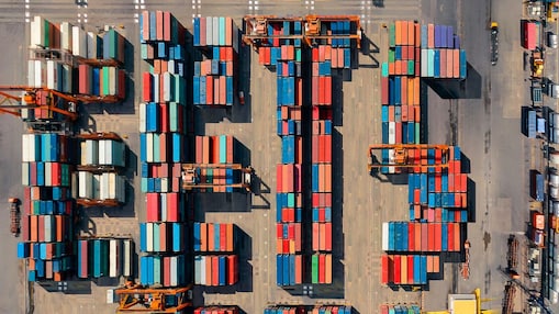A variety of different containers form the letters EETS.