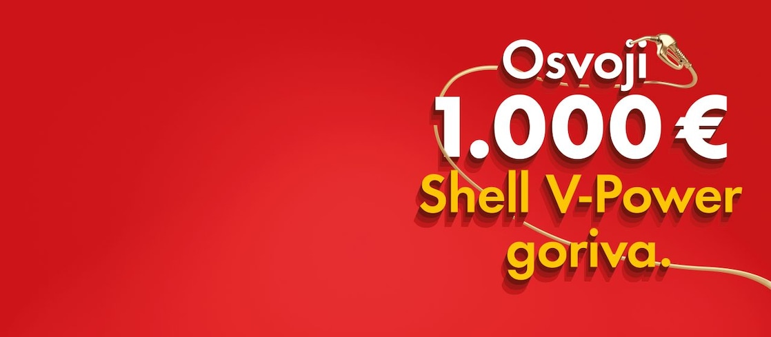 OSVOJI 1.000 € SHELL V-POWER