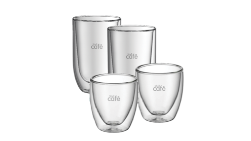 Shell Cafe steklene skodelice